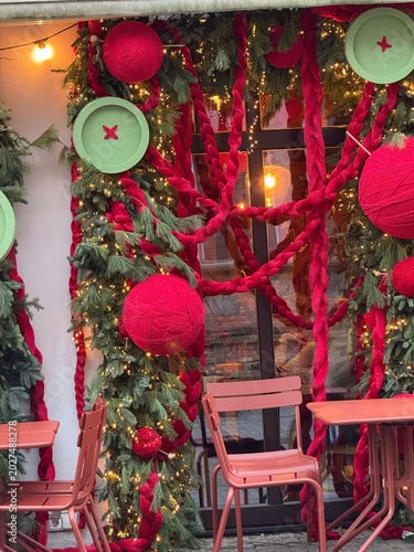 Photos decorated christmas tree