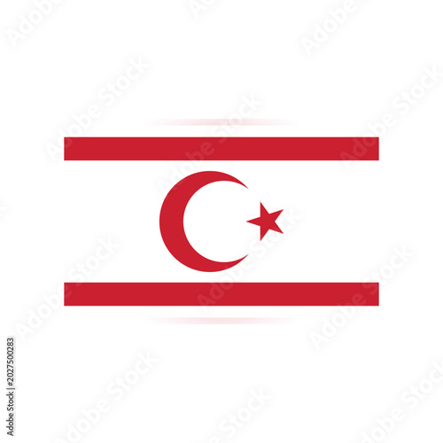 Flag of Turkish Republic of Northern Cyprus