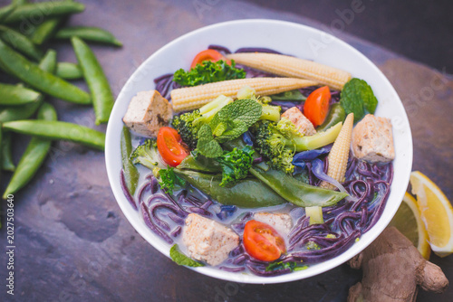 plant-based healthy food in a bowl