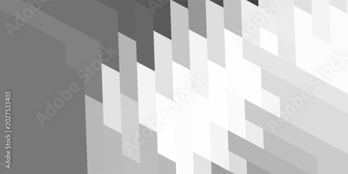 Tableau sur toile abstract background with lines White background with diamond and triangle shapes layered in modern abstract pattern design Space design concept Suit for business, corporate, institution presentation