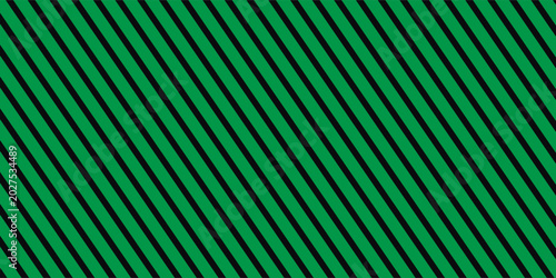 Tableau sur toile Abstract background with vertical green and black stripes