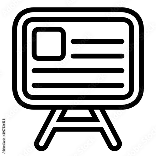 vector icon of computer