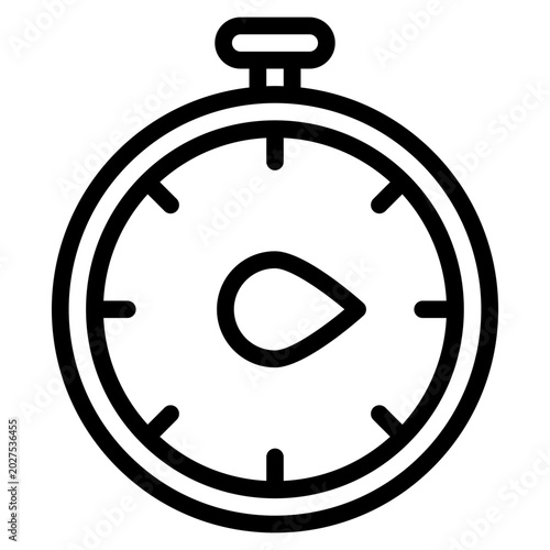 stopwatch vector icon