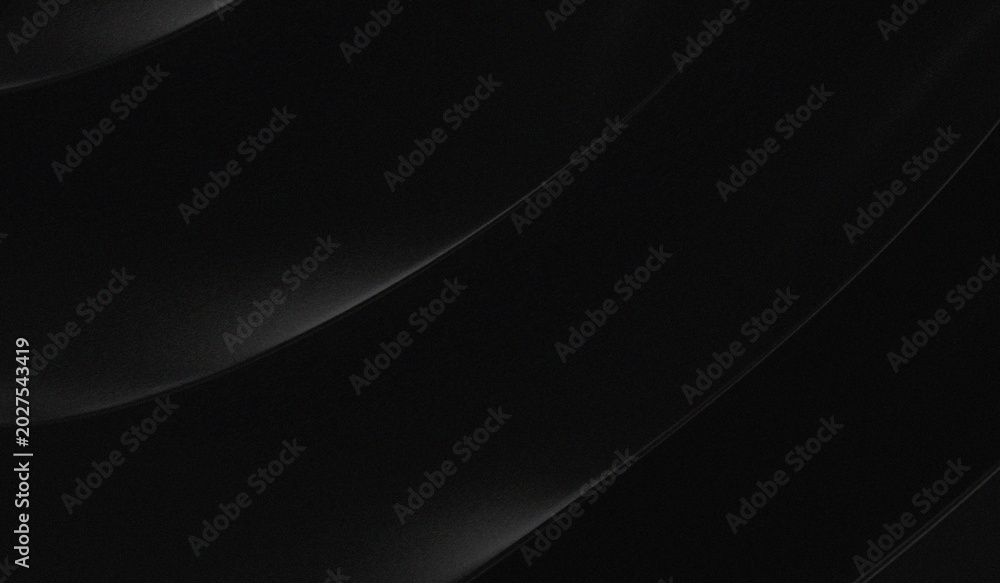 Obraz premium Black and gray colors with curved line patterns give a luxurious impression to your premium design.
