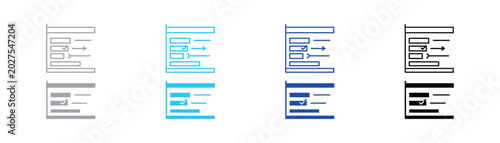 Project management gantt chart and task progress status icon set for workflow tracking planning and business scheduling with management progress workflow tracking business schedule planning