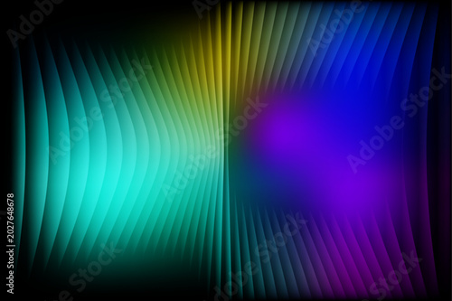 Colorful Radial Glow Abstract Background
