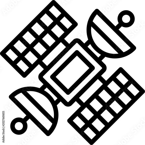 Hubble Telescope Icon