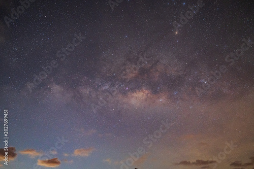 starry night sky