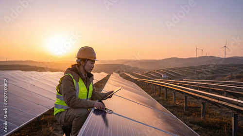 Renewable Energy Technology Workforce in Solar Installation Field