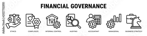 Schilderij op canvas Ensuring Financial Integrity Through Strong Governance, Ethical Practices, Compliance Systems, And Structured Audit Frameworks