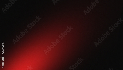 Tableau sur toile Abstract background soft red light on dark background