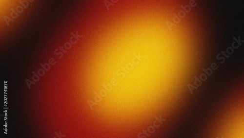 Bild auf Leinwand Abstract grain texture background with warm orange and red gradient