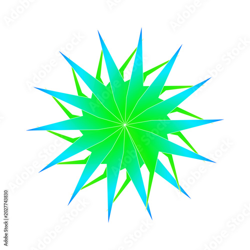 Colorful Circular Floral Mandala Pattern Background Luxury Ornamental Decorative Vector EPS Illustration