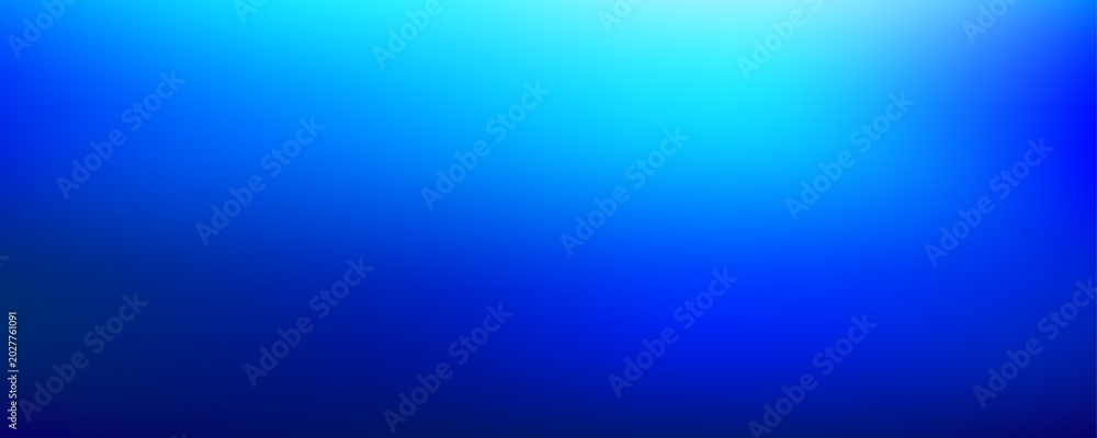 Obraz premium Deep blue gradient background. Dark underwater backdrop. Blur ocean for template, presentation, banner, brochure, poster. Deep sea water or night sky concept design. Vector navy under surface