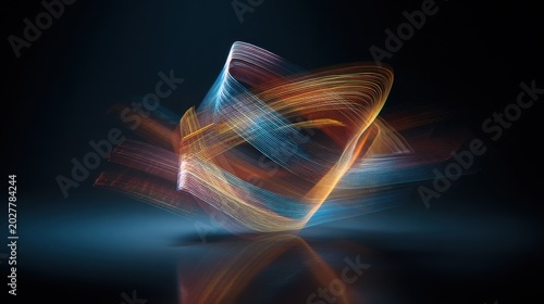 abstract geometry, floating shapes, modern abstract, geometric art, 3d shapes, 