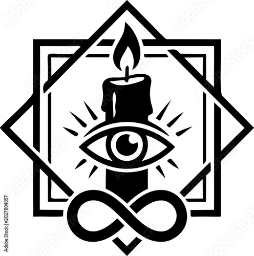 Photos Mystical Sacred Ritual Candle