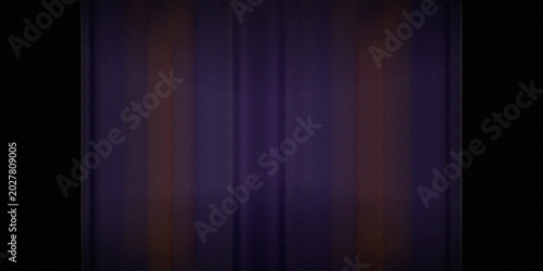 Fotografía Dark abstract background with blurred purple and orange vertical streaks creating a mysterious and moody visual effect