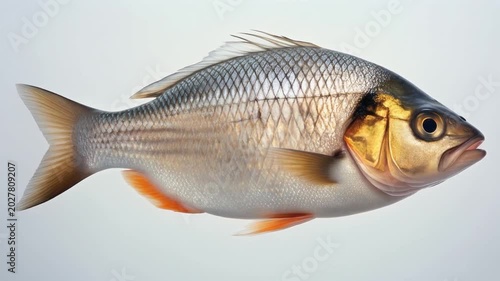 fish on a white background