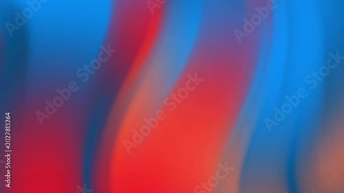 Abstract background red and blue waves.