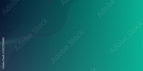 Bild auf Leinwand Digital technology speed connect blue green background, cyber nano information, abstract communication