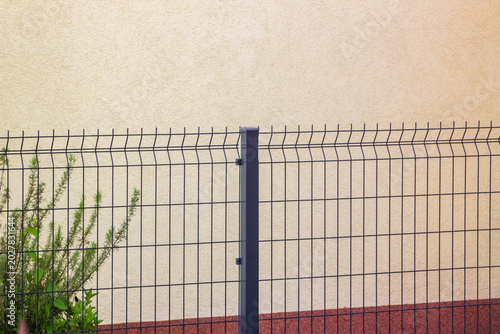 Obraz na płótnie Welded Wire Mesh Fence Panel