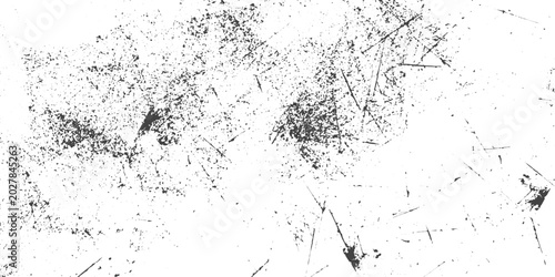 Bild auf Leinwand Old Film Dust Texture with Retro Scratches, Soft Grain Noise and Weathered Photo Distress Background Design