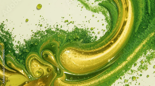 abstract green background