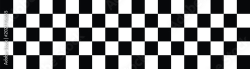 Konstfotografi Black and white striped checker pattern background