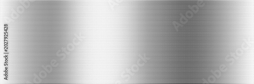 Foto grunge Halftone white and black dots pattern and black gradient grunge texture background