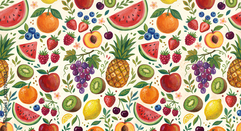 Obraz premium seamless easter pattern