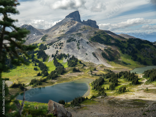 Canvastavla Black Tusk mountain, Garibaldi National Park, Bc, Canada