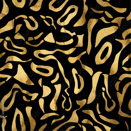 seamless leopard skin pattern