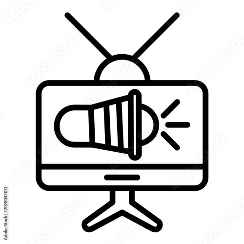 Tableau sur toile Propaganda Icon