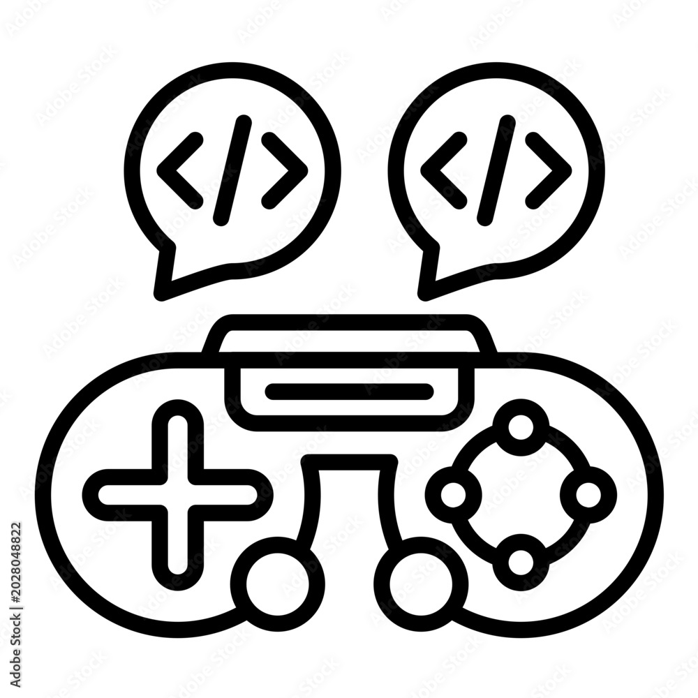 Fototapeta premium Game Lobby Icon
