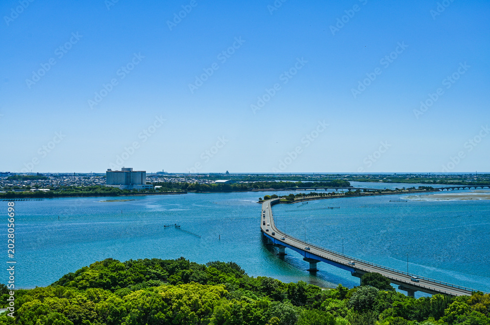 Fototapeta premium 静岡県浜松市の浜名湖