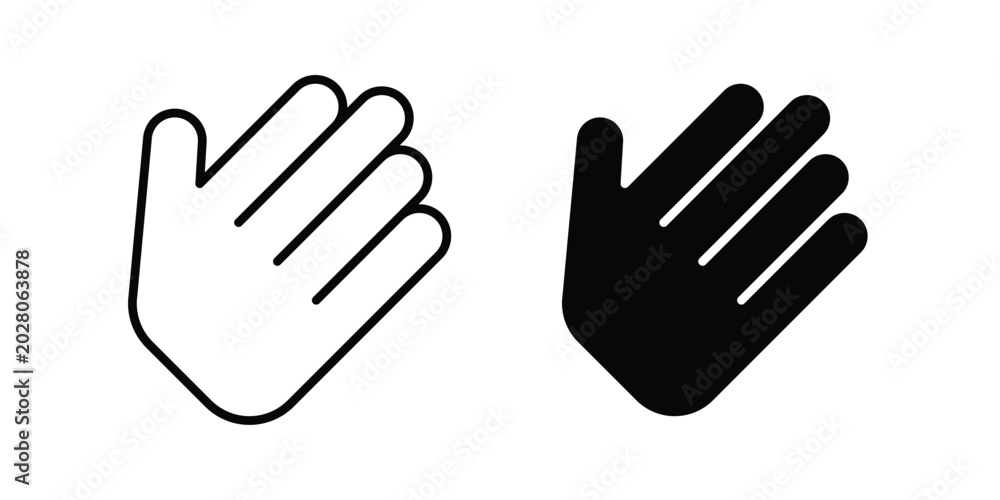 Obraz premium Hand icon