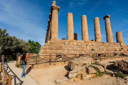 Bild auf Leinwand Temple of Hera (Temple of Juno Lacinia) 460 - 450 BC c