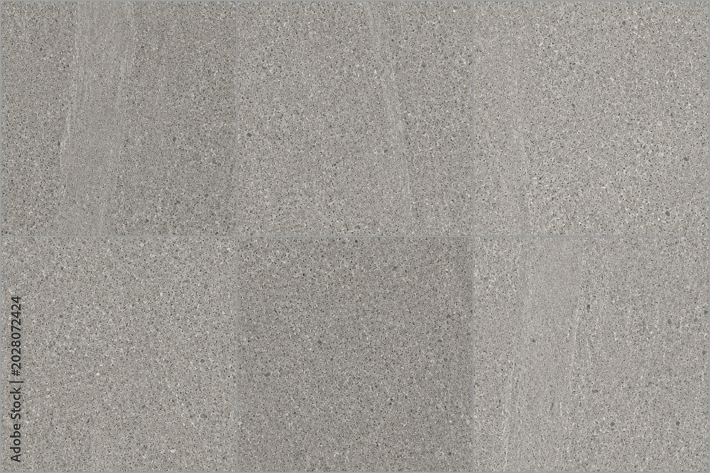Fototapeta premium Granite tile texture with natural mineral speckles and smooth stone surface in a clean geometric layout. Ideal for flooring visuals, backgrounds, and modern architectural design.