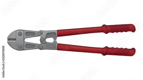 pliers isolated on white background