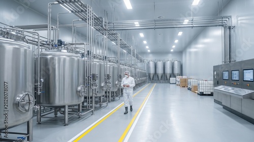 Industrial fermentation facility for next generation food production