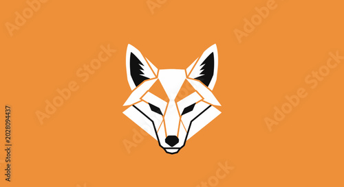 Foto Illustration of a fox head.
