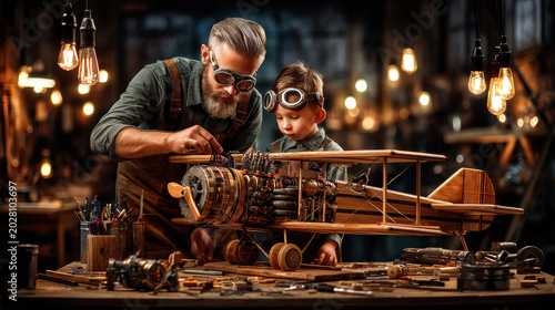 Father day dad daddy workshop