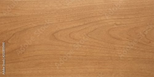 Cuadro en lienzo A close-up of a light brown wood grain texture, featuring natural, flowing lines and a smooth finish