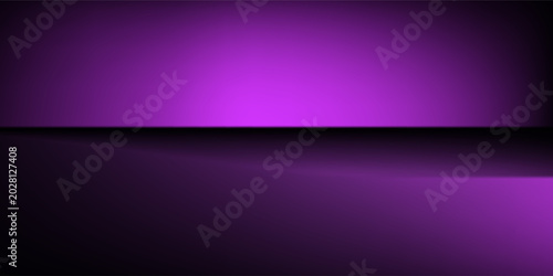 Abstract gradient podium background. Violet, purple and lilac empty 3d studio backdrop. Clean scene for product presentation mockup template. Vector illustration.