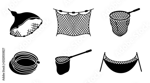 Foto Fishing Nets and Gear Collection