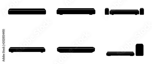 Bild auf Leinwand Modern Soundbar Designs
