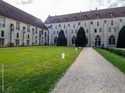 Canvastavla Royaumont Abbey, in Asnières‑sur‑Oise, France,  Gothic Cistercian monastery with