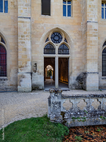 Obraz na plátne Royaumont Abbey, in Asnières‑sur‑Oise, France,  Gothic Cistercian monastery with