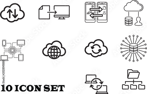 10 icon set that you use easily 