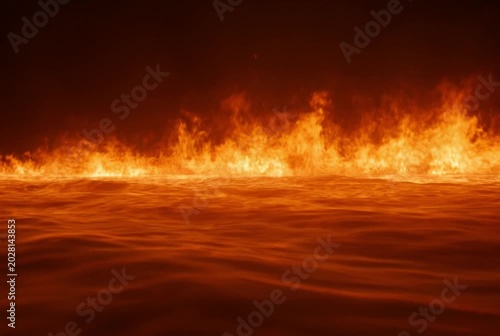 fire in the sky